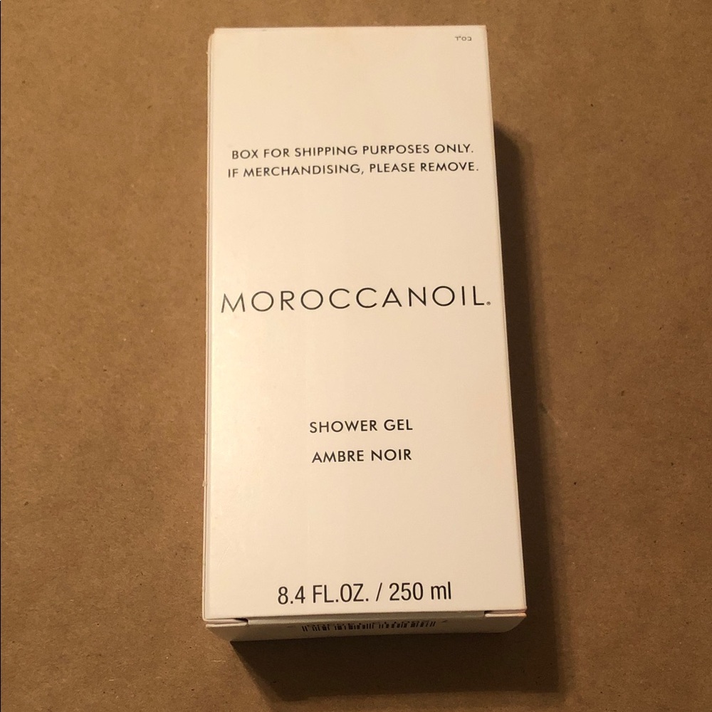 Moroccanoil Ambre Noir Shower Gel in White Box (New, never used)